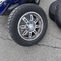 8x170 f-250 rims and tires 