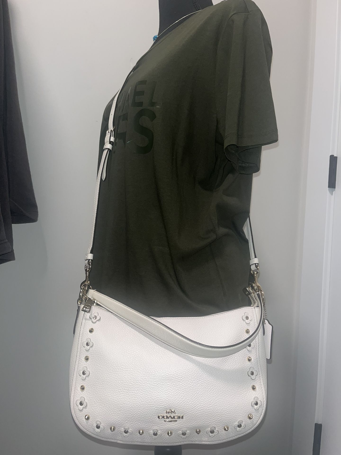Coach Chelsea Floral Rivets Crossbody