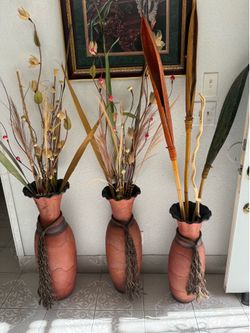 Large vases decor