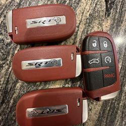 SRT Red Key Fob Shell 