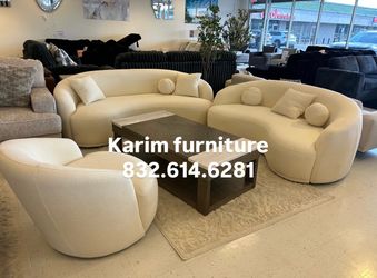 MODERN 3 PIECE SOFA SET