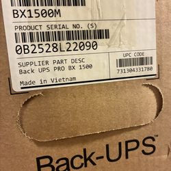 Battery backup ! New!