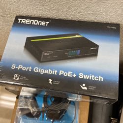 5 Gig Internet Switch With Poe New In Box