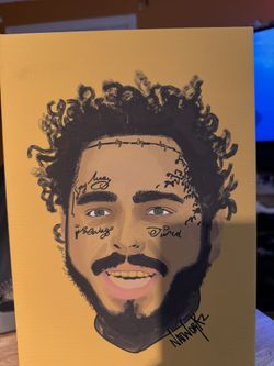 Post Malone Art Work And Pop Rock