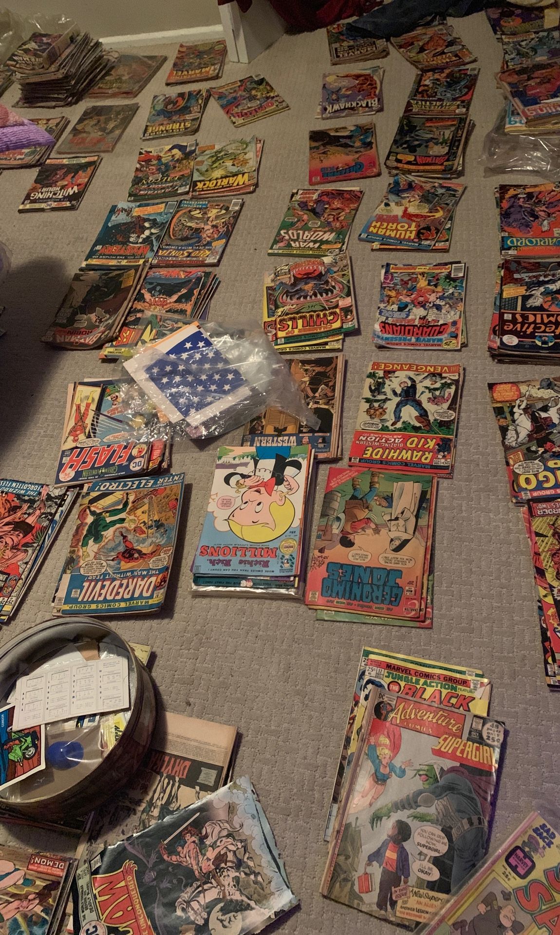 Very old comic books