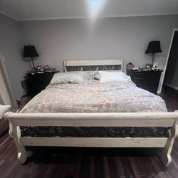 California King Sleigh Bed