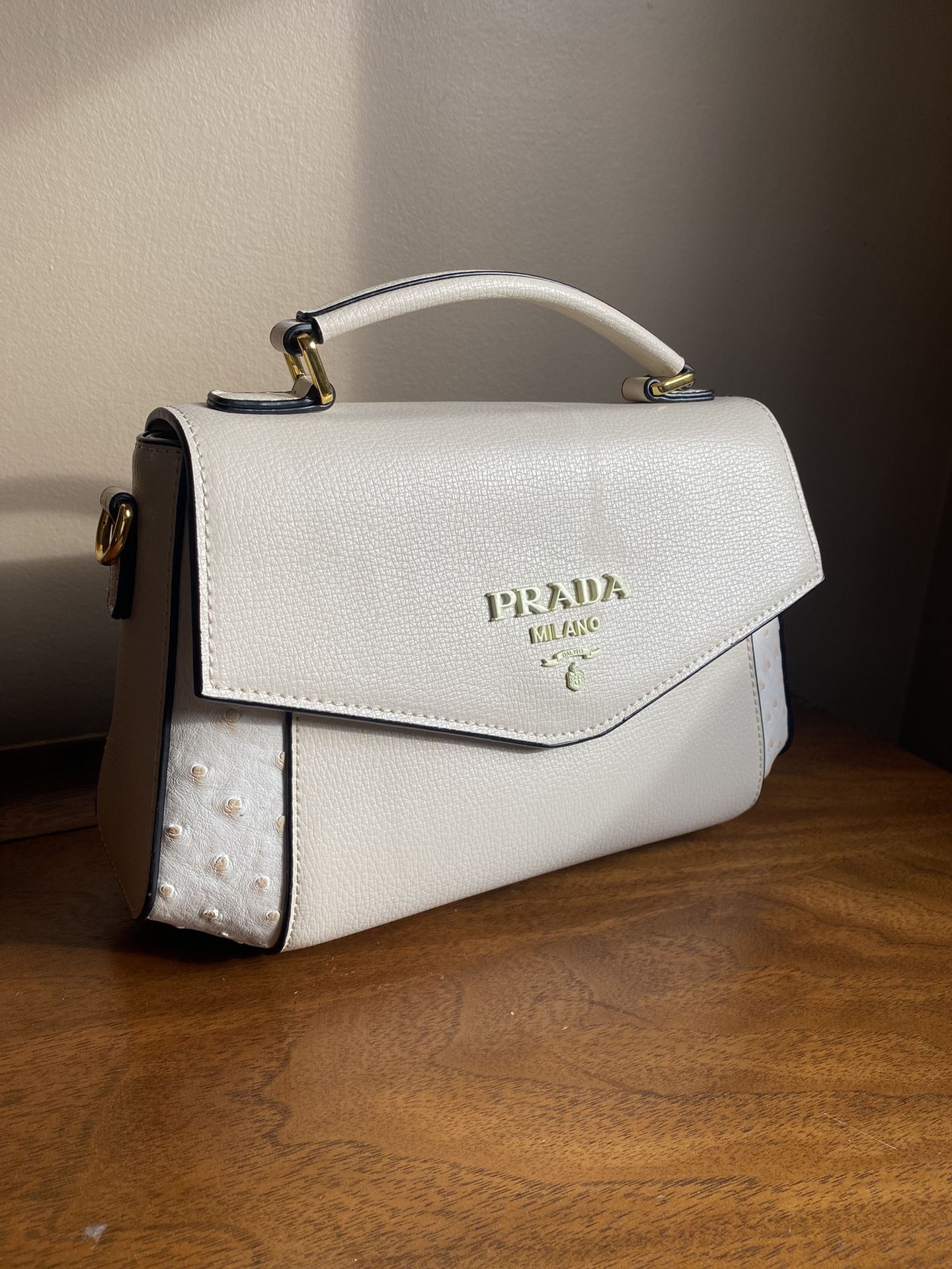 Prada Cream Purse