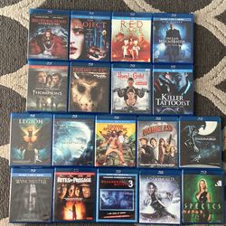 18 Horror BLU-RAY’s