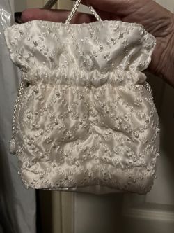 Wedding Money Purse. Two Beautiful Rhinestone Necklaces