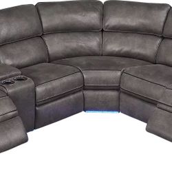 Eastview 3 Pc Dual Power Reclining Sectional 