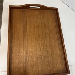Vintage Goodwood Genuine Teak Wood Serving Tray 