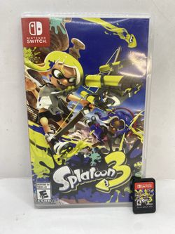Splatoon 3 - Nintendo Switch Complete Tested Working CIB in box