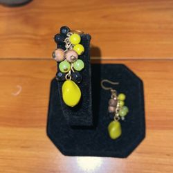 New Green Earrings