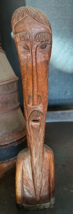 Long-bearded man or prophet, saint, or wise man