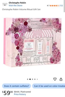 Christophe Robin Volume Ritual Gift Set