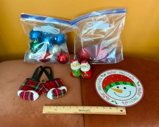 CHRISTMAS HANGING BELLS, BALLS + HOME DECOR (25% OFF SALE)