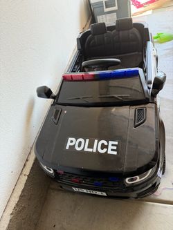 Kids Electric police car