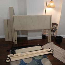 Queen Size Headboard And Bed Frame 