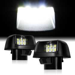 For Nissan/Frontier/Titan/Armada Xenon White SMD LED 6000K License Plate Lights -(4-PZ148