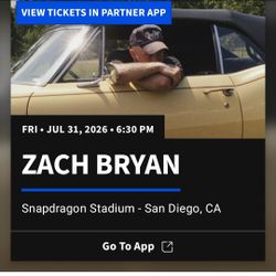 Zach Bryan Concert Tickets