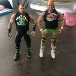 Outlaws / Hart Foundation.  40 Each