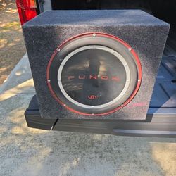 PUNCH SUB WOOFER 12IN