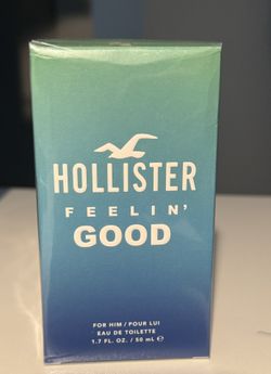 Hollister Feelin’ Good for Him Eau de Toilette 1.7 oz / 50 ml – New Sealed
