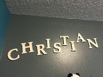 Wood letters