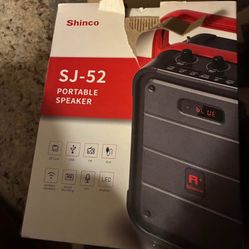 New SJ-52 Portable Speaker, With Micro