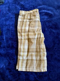 Plaid Shorts Size 34