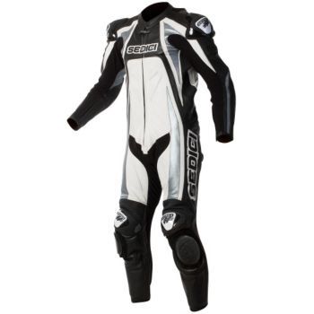 Sedici Rapido One Piece Racing Leather Motorcycle Suit Size 50 In MINT Condition