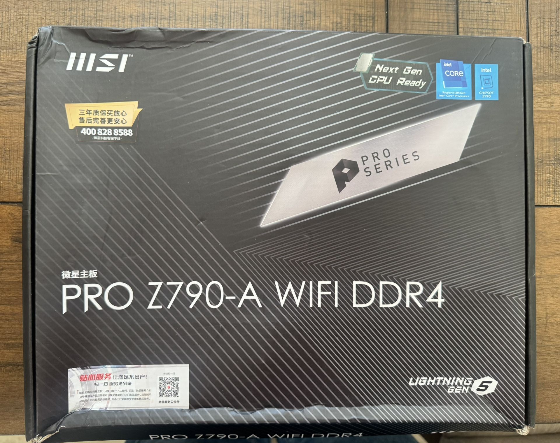 MSI Pro Z790-A WiFi DDR4 Lightning Gen 5
