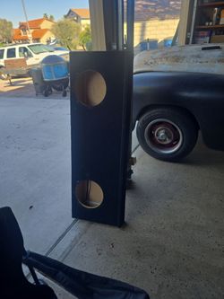 10" shallow subwoofer box