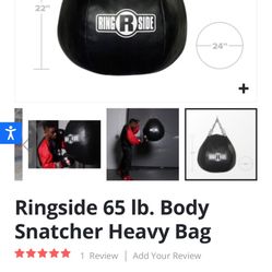 Punching Bag 65lbs Body Snatcher Bag