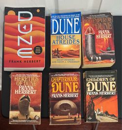 Lot of Dune Books by Frank Herbert just $15