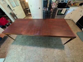 Antique dining room table