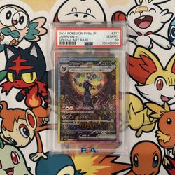 Pokemon Umbreon EX SAR PSA 10