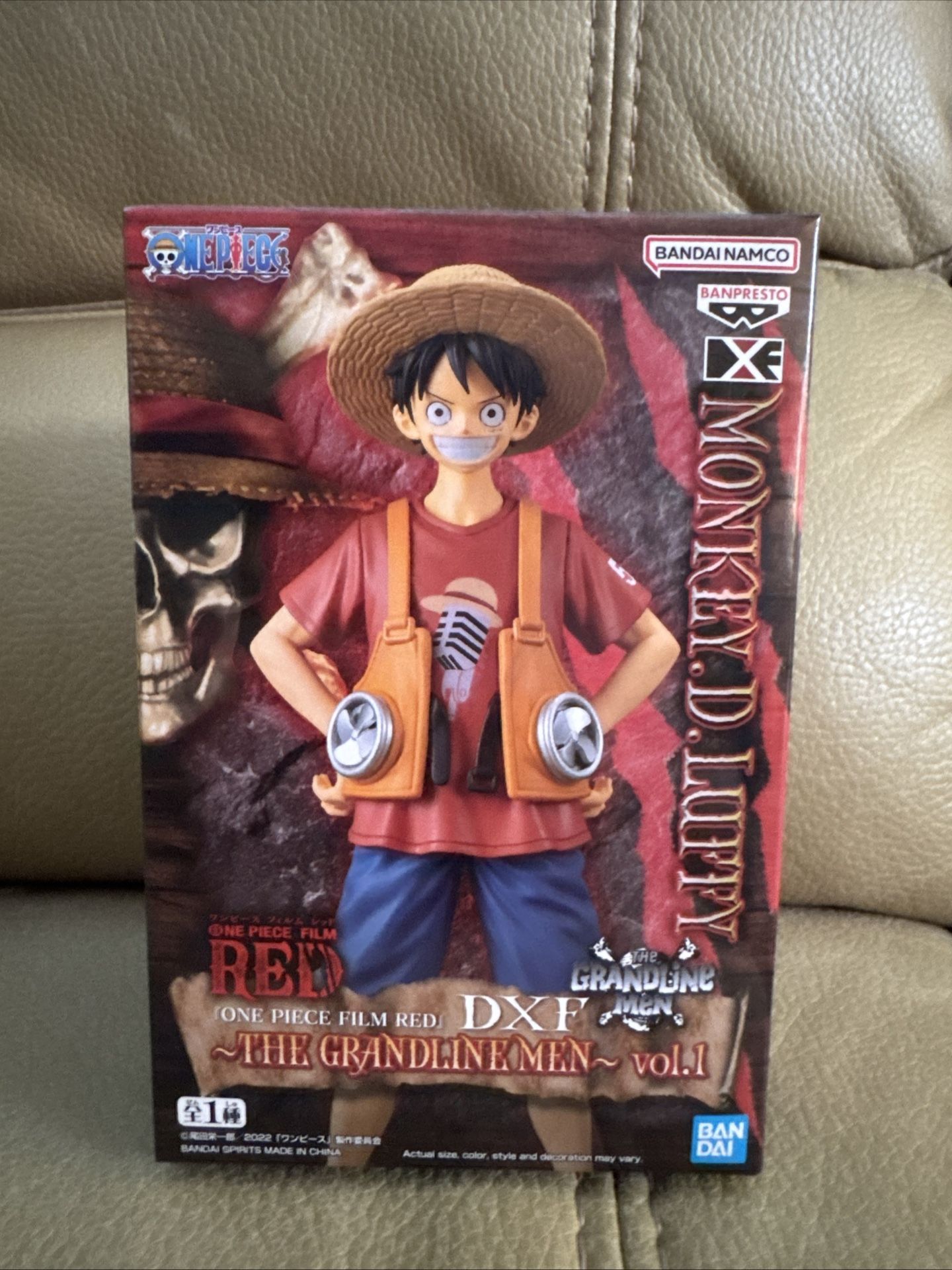 Banpresto One Piece Film Red The Grandline Men Vol. 1 Monkey D Luffy DXF Figure