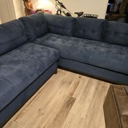 Microfiber Sectional Sofa 