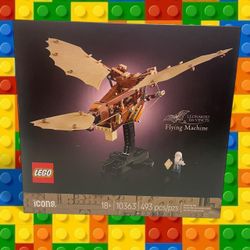 Lego Icons Leonardo da Vincis Flying Machine 10363 Set