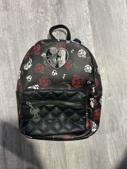 Jack and Sally Roses NWOT Mini Backpack - The Nightmare Before Christmas