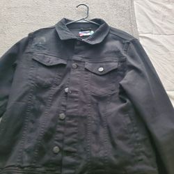Black Jean Jacket