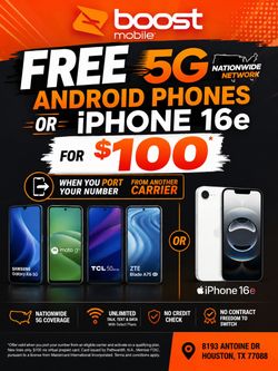 $100 iphone 16e