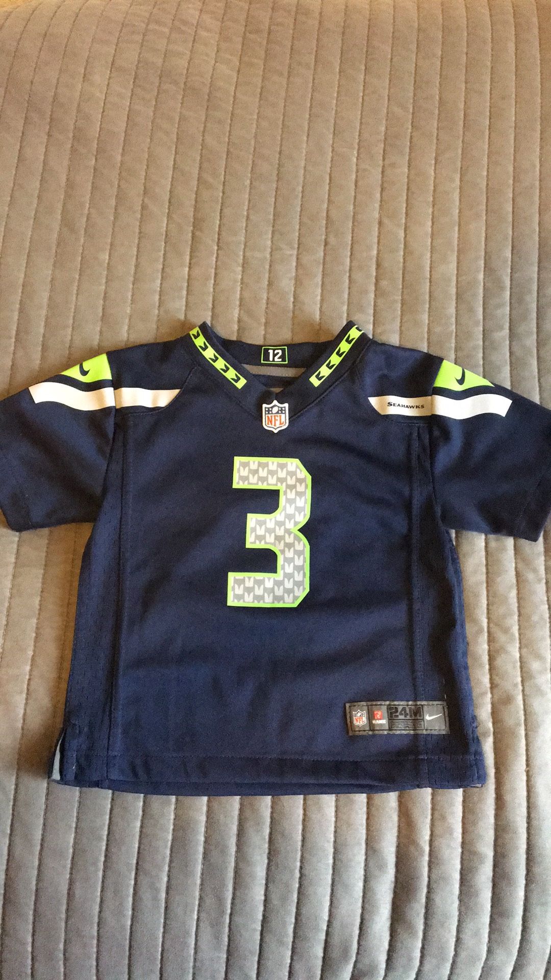 Nike Seahawks Wilson Jersey 