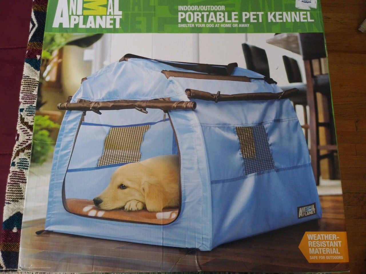Animal Planet Indoor/Outdoor Portable Pet Kennel