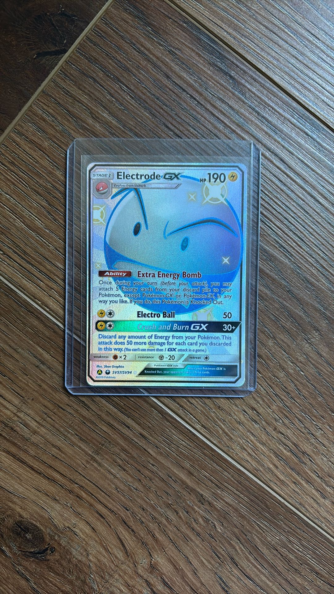 Shiny Electrode GX - Hidden Fates