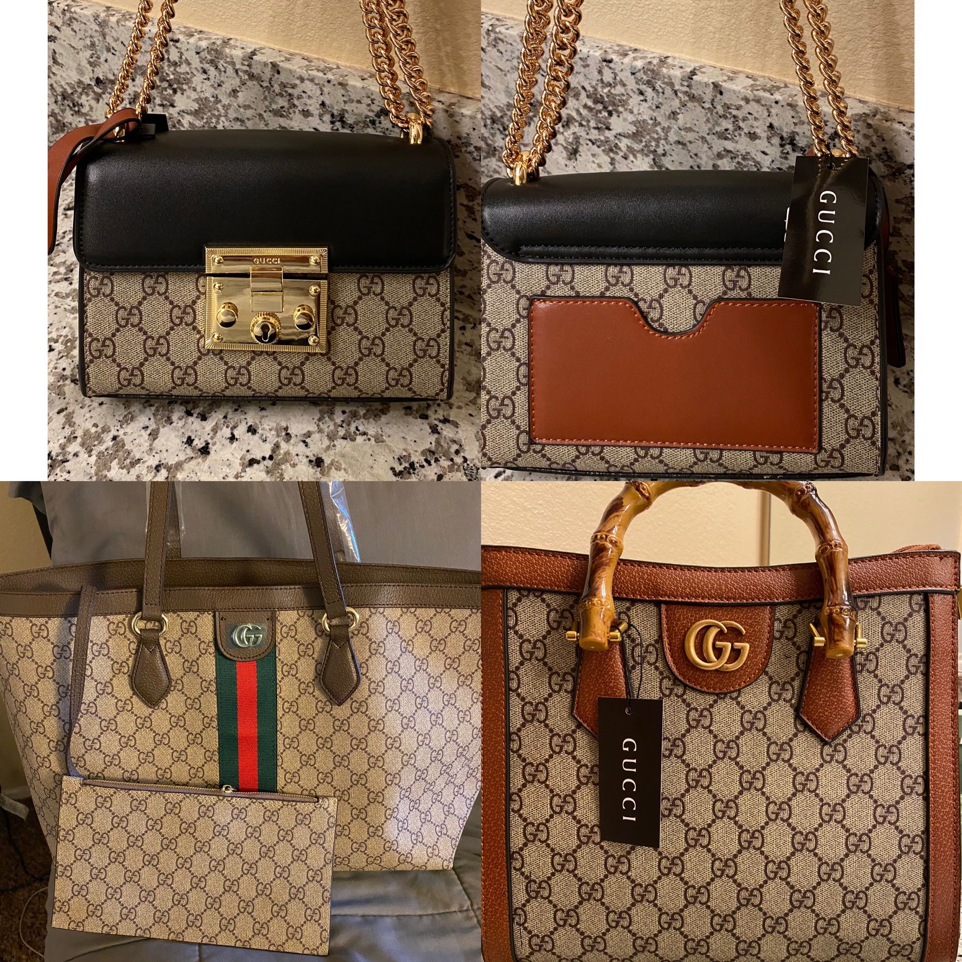 Gucci box , bag & dust bags. for Sale in Seaside, CA - OfferUp