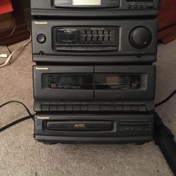 Panasonic Tape / Cd Deck