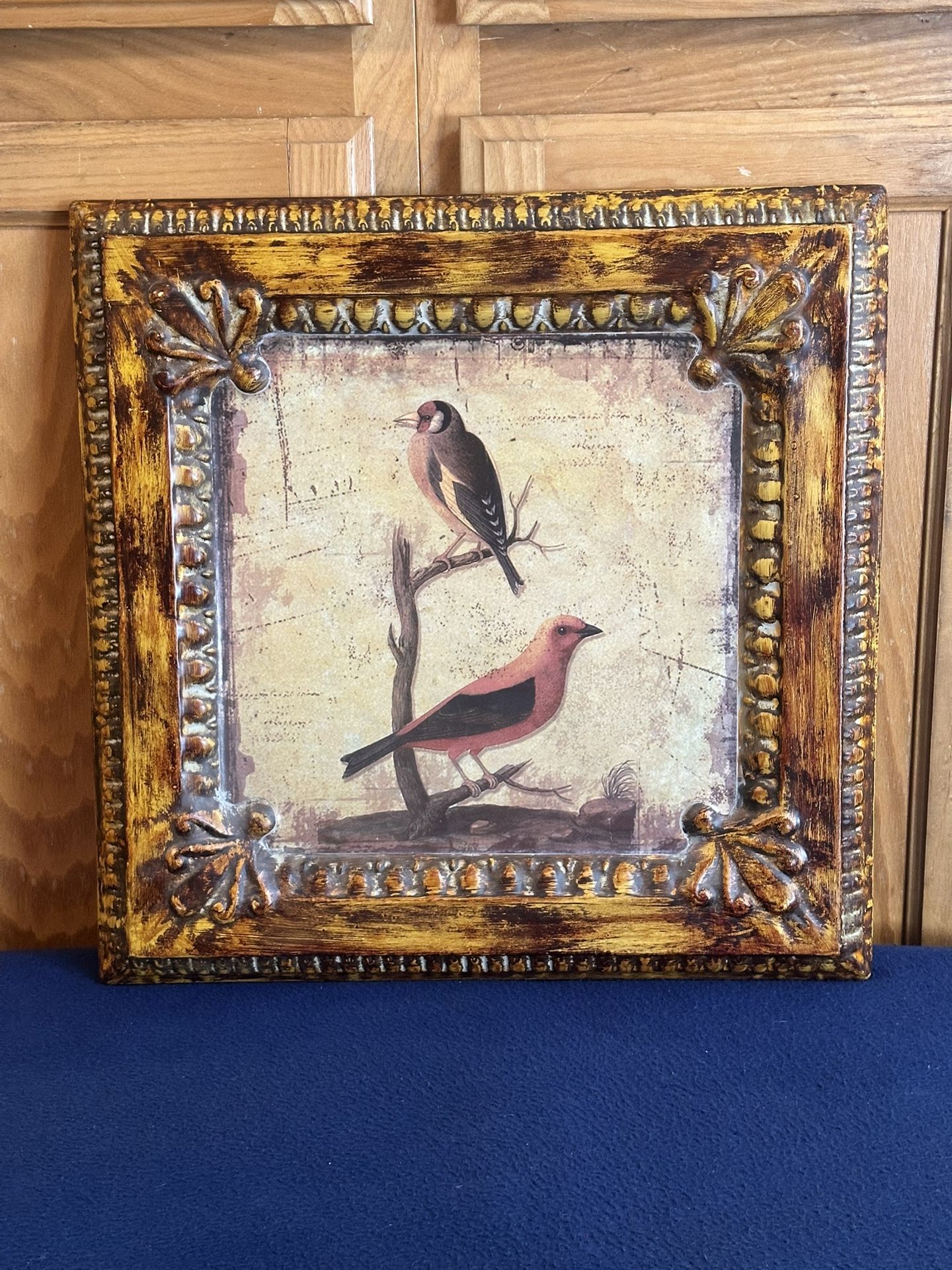 Gorgeous Vintage Metal Art Wall Decor