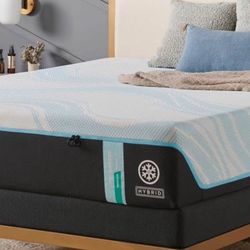 Probreeze Queen Size Tempur Pedic Medium Hybrid 